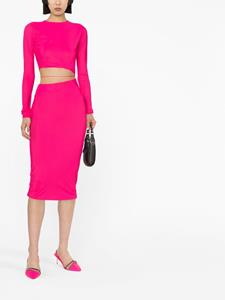 Amazuìn Midi-jurk met uitgesneden details - Roze