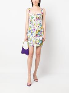 Just Cavalli Mini-jurk met bloemenprint - Wit