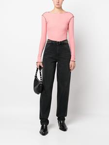 Roseanna High waist jeans - Zwart