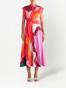 ETRO Midi-jurk met print - Roze