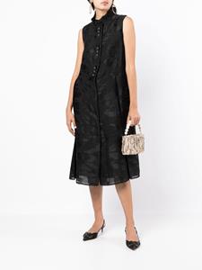 SHIATZY CHEN Midi-jurk met print - Zwart