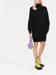 Moschino Gebreide mini-jurk - Zwart