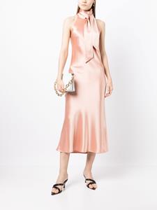 Galvan Satijnen jurk - Roze