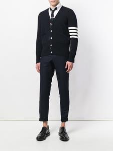 Thom Browne Vest met vier strepen - Blauw