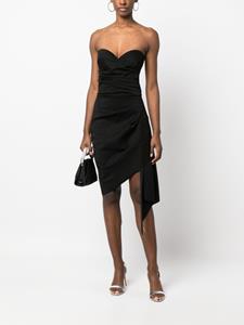 CHIARA BONI La Petite Robe Asymmetrische jurk - Zwart