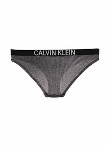 Calvin Klein Bikinislip met logoband - Zwart