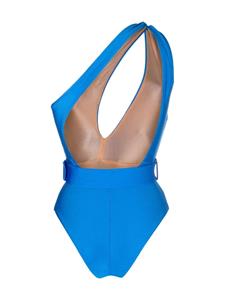 Noire Swimwear Badpak met uitgesneden detail - Blauw
