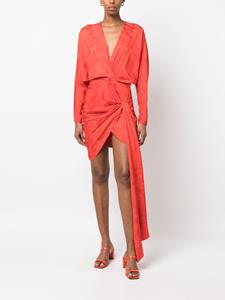 Johanna Ortiz Gedrapeerde mini-jurk - Rood