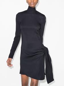 Dolce & Gabbana Mini-jurk met ruchehals - Zwart