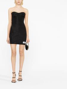 Dolce & Gabbana Strapless mini-jurk - Zwart