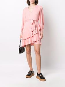 TWINSET Mini-jurk met ruches - Roze