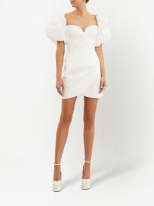 Rebecca Vallance Mini-jurk met pofmouwen - Wit