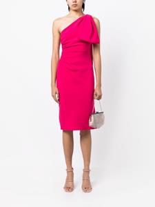 Sachin & Babi Midi-jurk met gedrapeerd detail - Roze