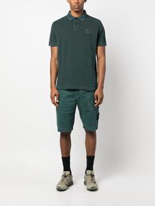 Stone Island Poloshirt met patroon - Groen