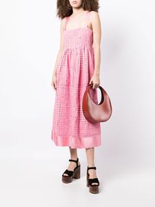 Ulla Johnson Mouwloze midi-jurk - Roze