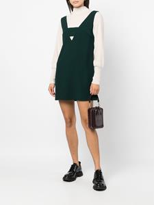 P.A.R.O.S.H. Mini-jurk met V-hals - Groen