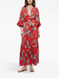 Alice + olivia Lyla midi-jurk met bloemenprint - Rood