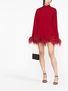 Taller Marmo Mini-jurk met veren afwerking - RUBY