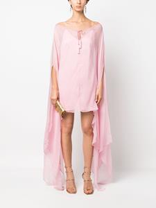 Taller Marmo Semi-doorzichtige jurk - Roze