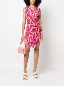 IRO Mini-jurk met bloemenprint - Roze