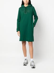 Tommy Hilfiger Midi-jurk met capuchon - Groen