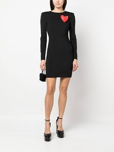 Moschino Mini-jurk met lange mouwen - Zwart