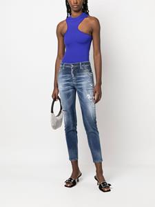 Cropped jeans - Blauw