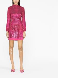 Rixo Mini-jurk met pailletten - Roze