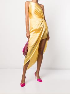 Michelle Mason Geknoopte jurk - Geel