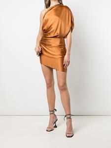 Michelle Mason Asymmetrische mini-jurk - Oranje