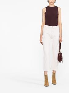 MOTHER Cropped jeans - Beige