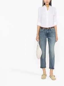 Lauren Ralph Lauren Cropped jeans - Blauw