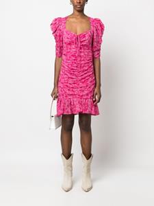 MARANT ÉTOILE Mini-jurk met bloemenprint - Roze