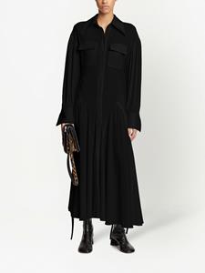 Proenza Schouler Jersey blousejurk - Zwart