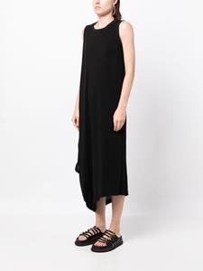 Y's Asymmetrische midi-jurk - Zwart