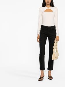 MOTHER Cropped jeans - Zwart