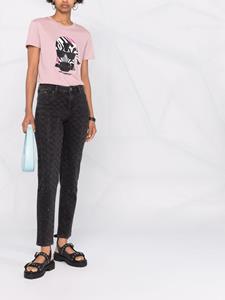 Karl Lagerfeld Jeans met stras - Zwart