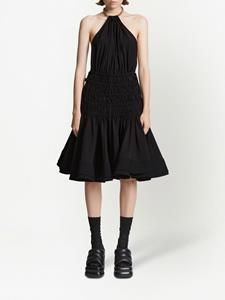 Proenza Schouler Mini-jurk met halternek - Zwart