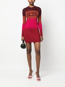 Gcds Mini-jurk met wijde pijpen - Rood
