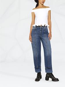 Alexander McQueen Jeans met toelopende pijpen - Blauw