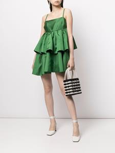 Macgraw Gelaagde mini-jurk - Groen