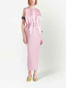 Prada Satijnen jurk - Roze