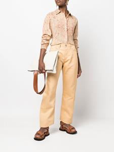 Jil Sander High waist jeans - Beige