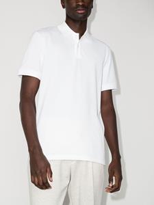 BOSS Poloshirt met geborduurd logo - Wit