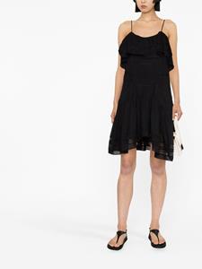 MARANT ÉTOILE Gelaagde mini-jurk - Zwart