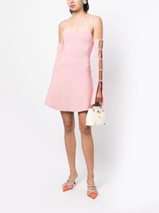 MACH & MACH Mini-jurk met kristallen - Roze