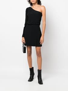 Federica Tosi Asymmetrische mini-jurk - Zwart