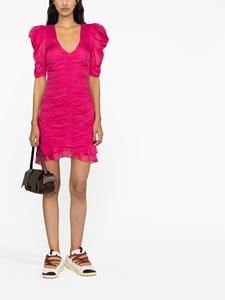 MARANT ÉTOILE Mini-jurk met pofmouwen - Roze