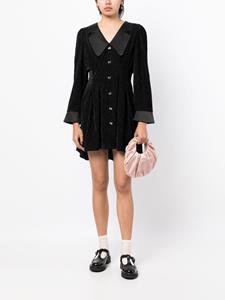B+ab Tweed mini-jurk - Zwart