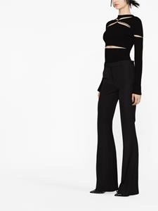Versace Flared broek - Zwart